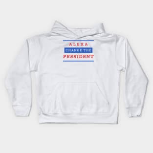 Alexa Change the President Kids Hoodie